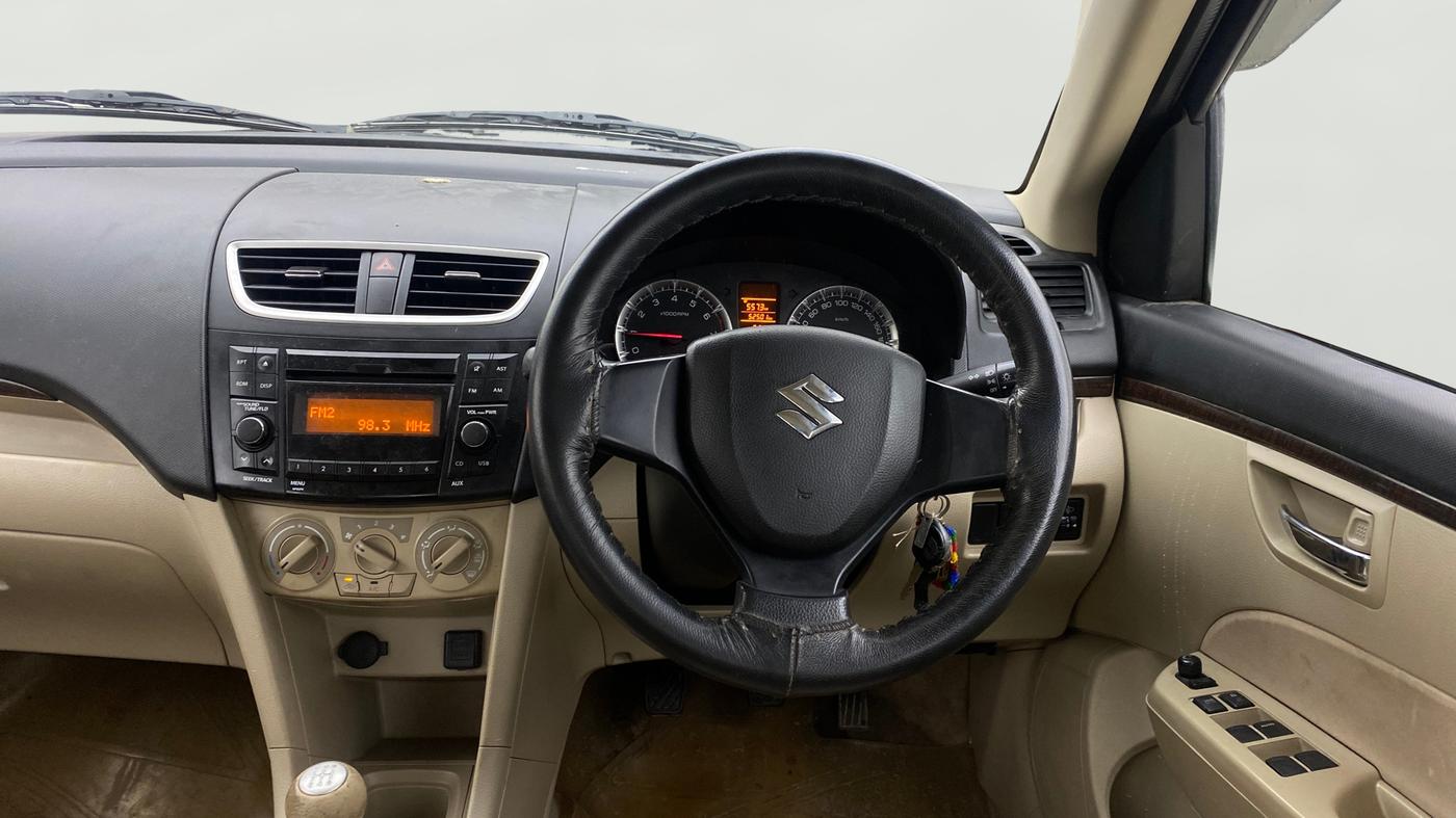 2016 Maruti Swift Dzire VXI, Petrol, Manual, 52,501 km, Steering Wheel Close Up
