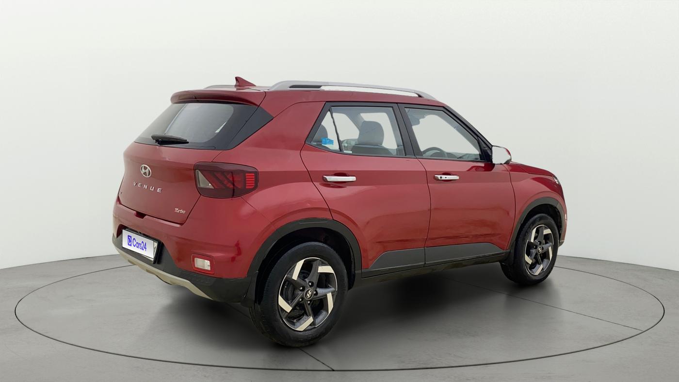 2019 Hyundai VENUE SX 1.0 (O) TURBO, Petrol, Manual, 1,07,269 km, Right Back Diagonal