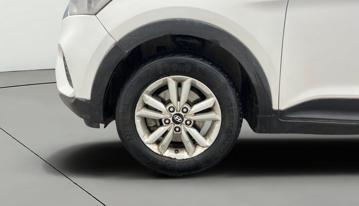 2018 Hyundai Creta E PLUS 1.6 PETROL, Petrol, Manual, 89,075 km, Left Front Wheel