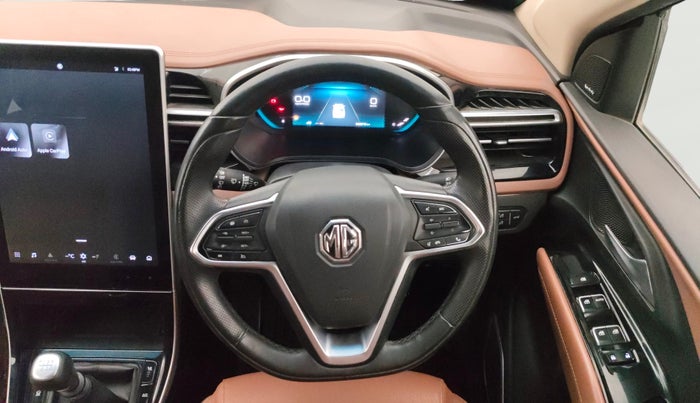 2023 MG HECTOR PLUS SHARP PRO 1.5 TURBO MT 6 STR, Petrol, Manual, 58,887 km, Steering Wheel Close Up