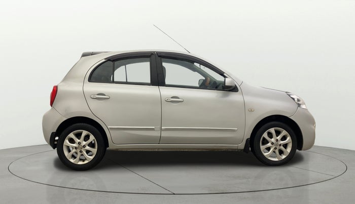 2013 Nissan Micra XV CVT, Petrol, Automatic, 1,07,997 km, Right Side View