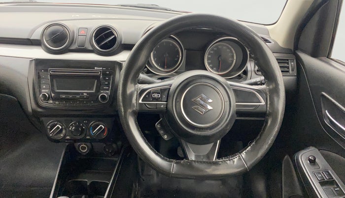 2018 Maruti Swift VXI AMT, Petrol, Automatic, 51,586 km, Steering Wheel Close Up