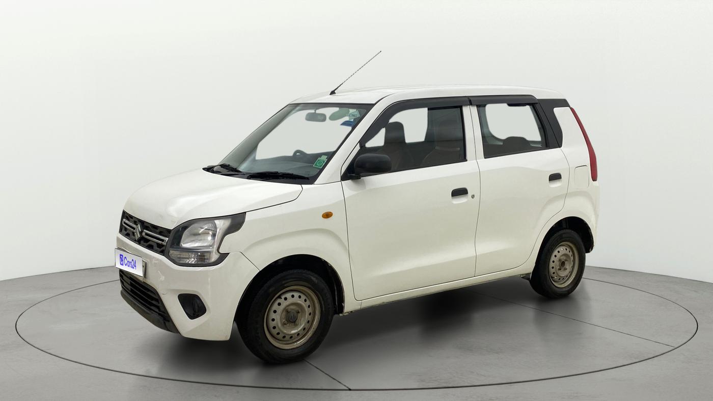 2020 Maruti New Wagon-R LXI CNG (O) 1.0, CNG, Manual, 52,906 km, Left Front Diagonal