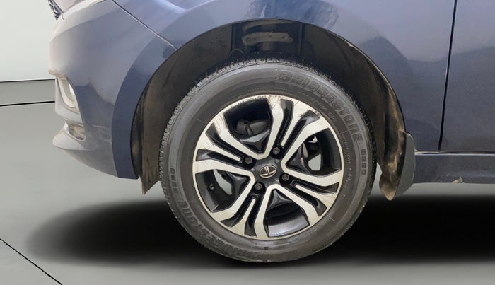 2022 Tata TIGOR XZ PLUS CNG, CNG, Manual, 27,920 km, Left Front Wheel
