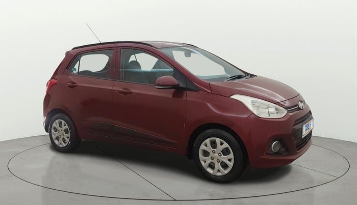2016 Hyundai Grand i10 SPORTZ 1.2 KAPPA VTVT, Petrol, Manual, 48,799 km, Right Front Diagonal
