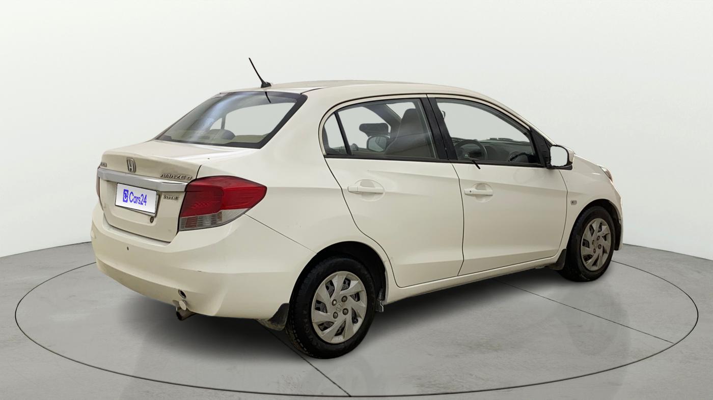 2013 Honda Amaze 1.5L I-DTEC S, Diesel, Manual, 60,206 km, Right Back Diagonal