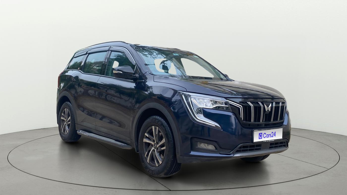 2024 Mahindra XUV700 AX 5 D AT 7 STR, Diesel, Automatic, 27,613 km, Right Front Diagonal
