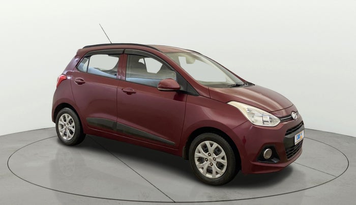 2016 Hyundai Grand i10 SPORTZ 1.2 KAPPA VTVT, Petrol, Manual, 43,513 km, Right Front Diagonal