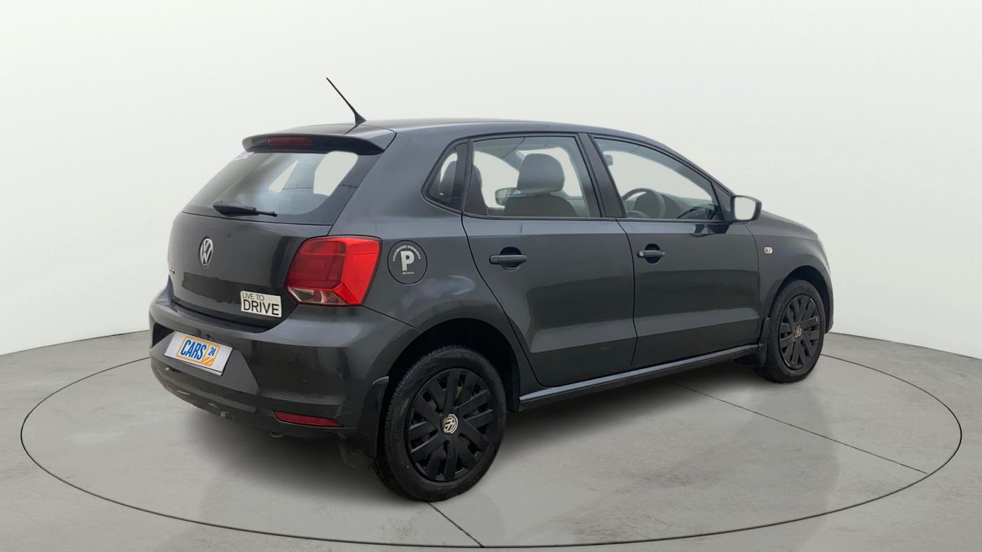 2015 Volkswagen Polo COMFORTLINE 1.2L, Petrol, Manual, 73,819 km, Right Back Diagonal