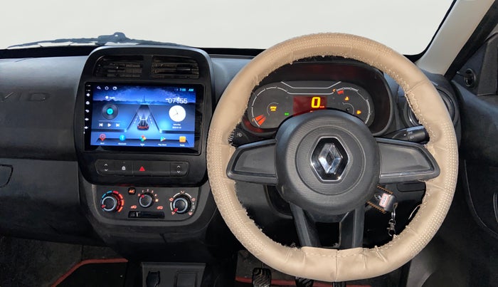 2022 Renault Kwid RXL 1.0 (O), Petrol, Manual, 16,733 km, Steering Wheel Close Up