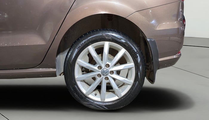 2018 Volkswagen Ameo HIGHLINE PLUS 1.0L 16 ALLOY, Petrol, Manual, 8,343 km, Left Rear Wheel