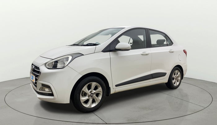 2017 Hyundai Xcent SX 1.2, CNG, Manual, 78,345 km, Left Front Diagonal