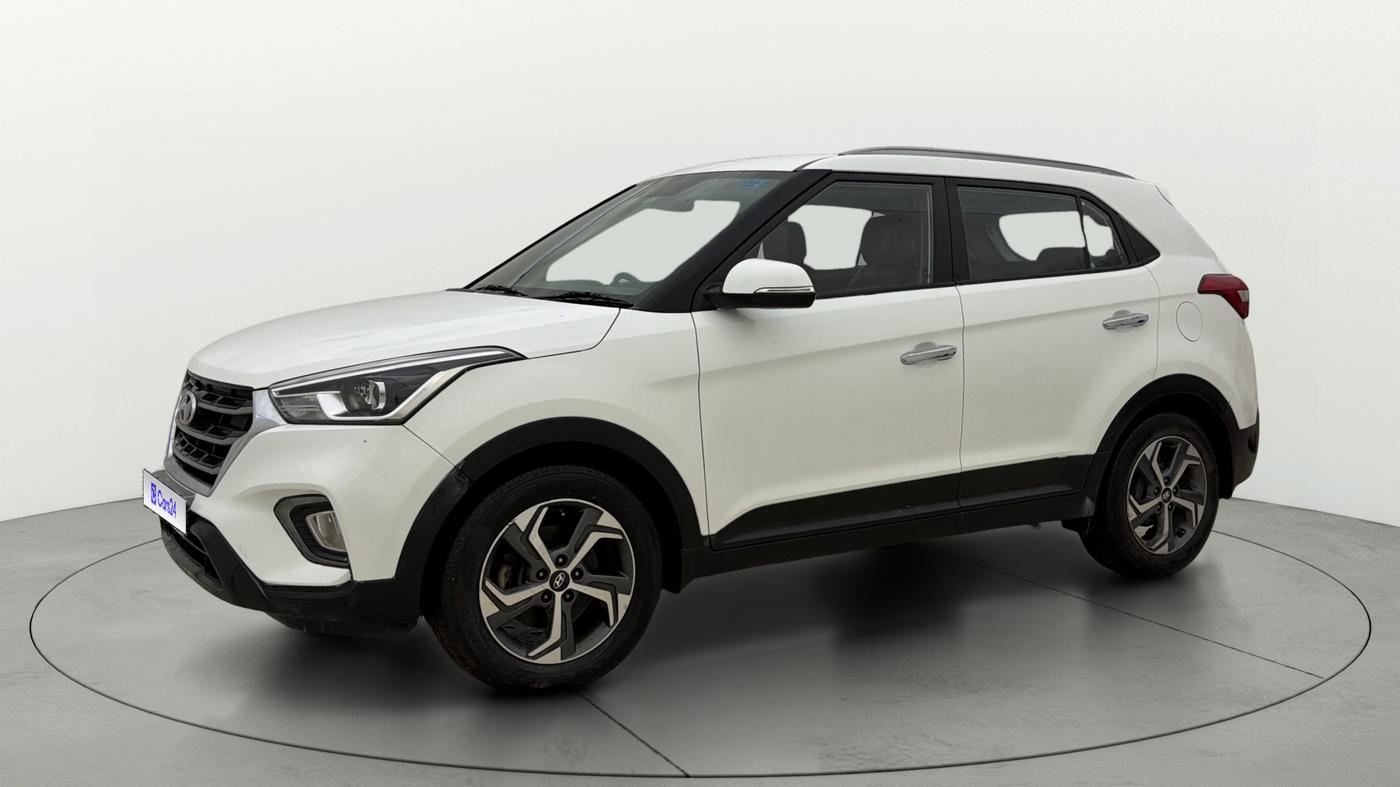 2019 Hyundai Creta SX AT 1.6 PETROL, Petrol, Automatic, 58,139 km, Left Front Diagonal