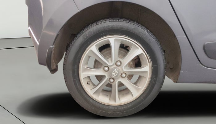 2015 Hyundai Grand i10 ASTA (O) 1.2 KAPPA VTVT, Petrol, Manual, 85,577 km, Right Rear Wheel