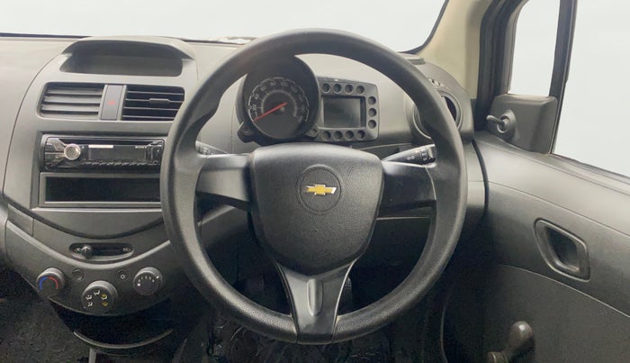 2013 Chevrolet Beat PS PETROL, Petrol, Manual, 53,420 km, Steering Wheel Close Up