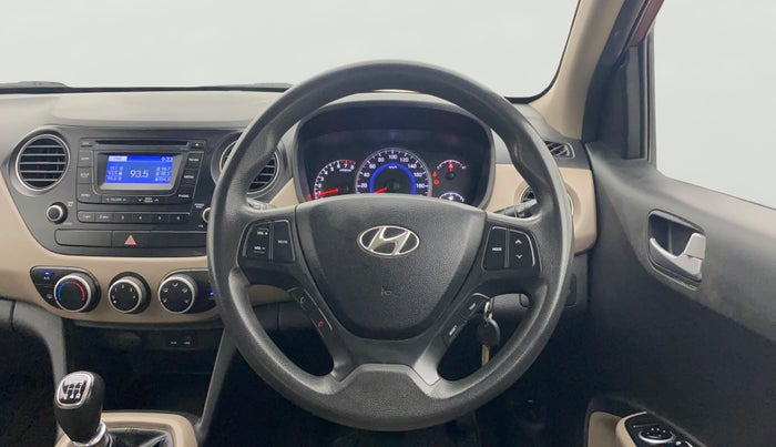 2015 Hyundai Grand i10 SPORTZ 1.2 KAPPA VTVT, Petrol, Manual, 70,865 km, Steering Wheel Close Up