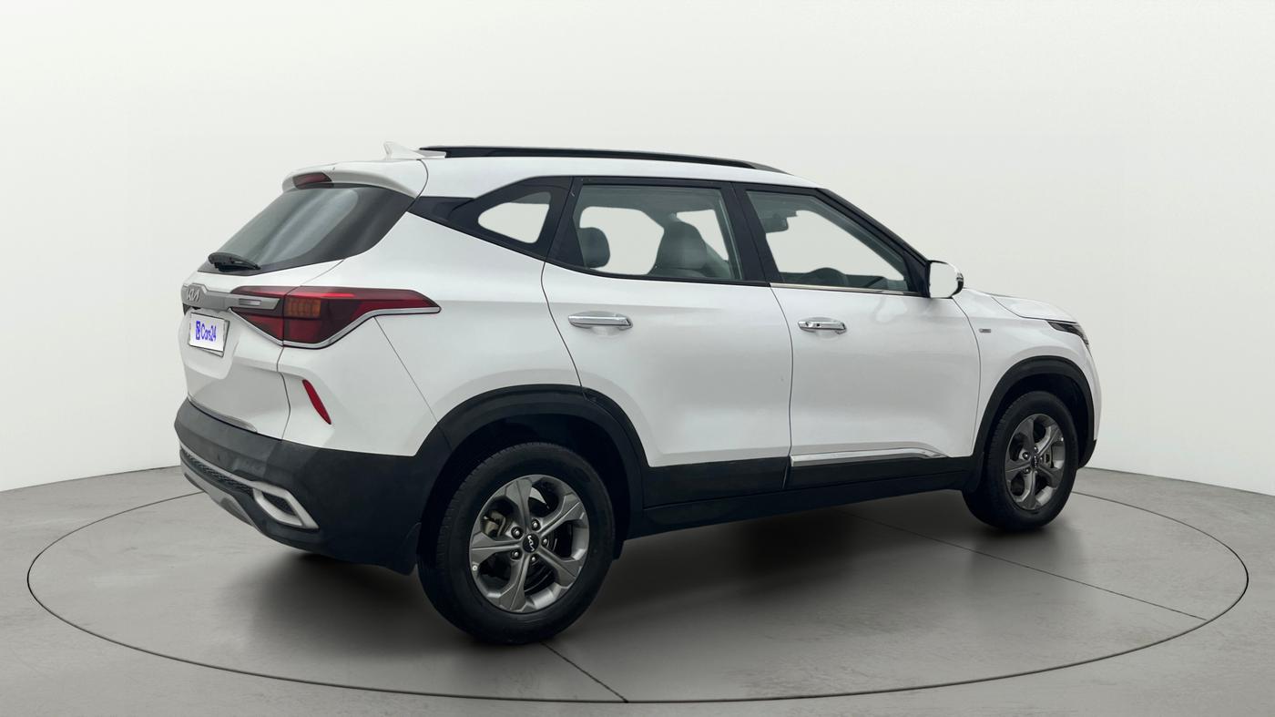2022 KIA SELTOS HTK PLUS 1.5 IMT, Petrol, Manual, 20,558 km, Right Back Diagonal