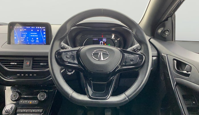 2023 Tata NEXON XZ PLUS PETROL SUNROOF DARK EDITION, Petrol, Manual, 19,571 km, Steering Wheel Close Up
