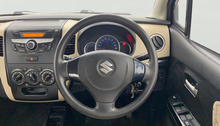 2017 Maruti Wagon R 1.0 VXI, Petrol, Manual, 44,062 km, Steering Wheel Close Up