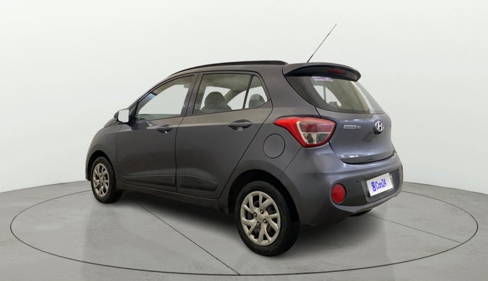 2018 Hyundai Grand i10 SPORTZ 1.2 KAPPA VTVT, Petrol, Manual, 49,371 km, Left Back Diagonal