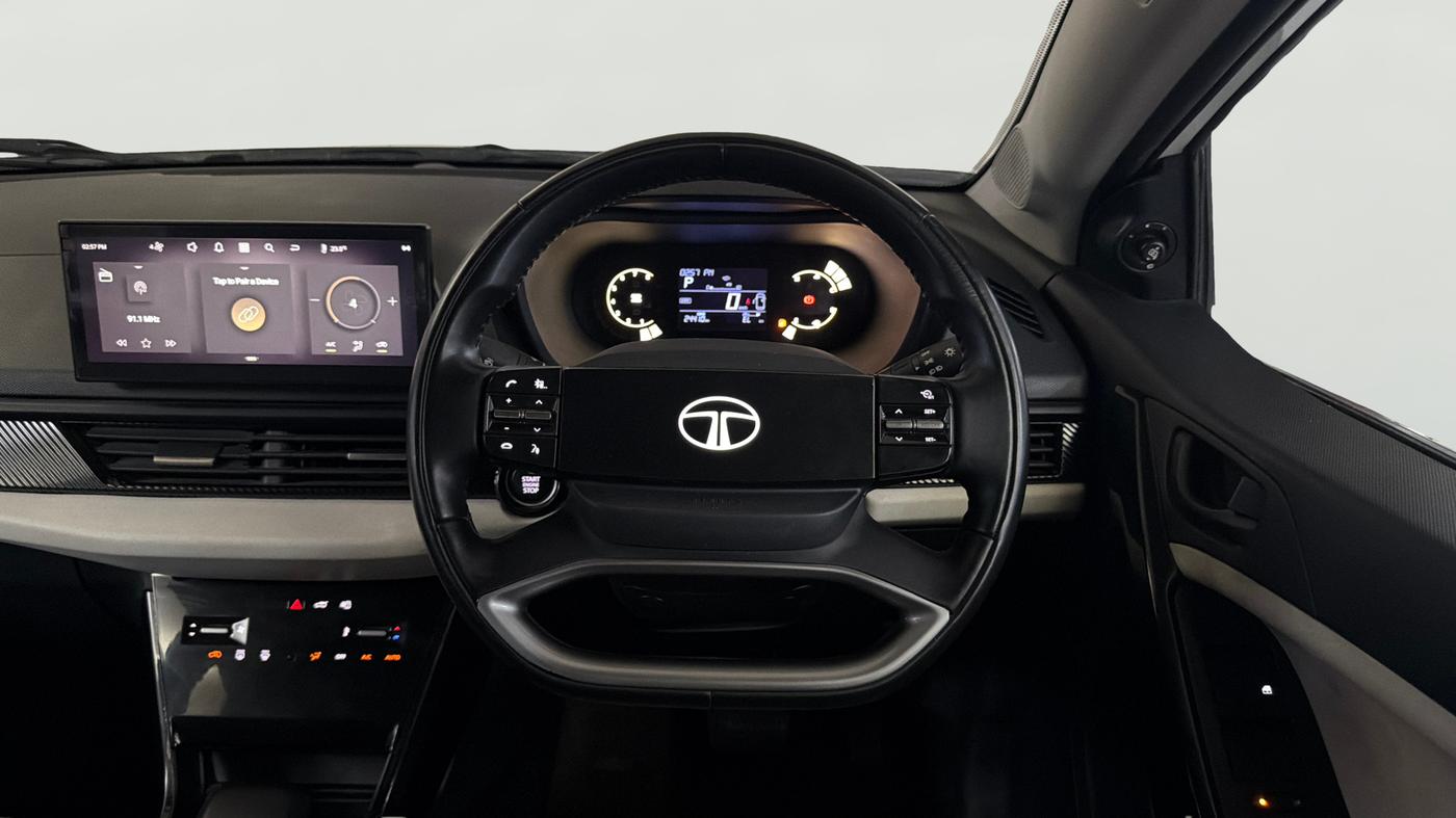 2025 Tata Curvv Creative S 1.2 Petrol 7DCA, Petrol, Automatic, 24,397 km, Steering Wheel Close Up