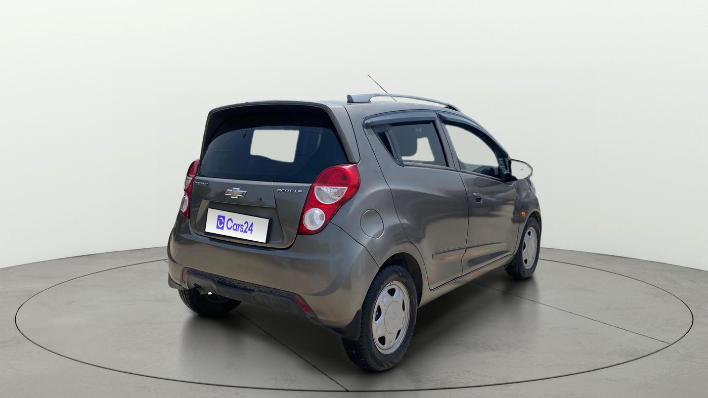2016 Chevrolet Beat LS PETROL, Petrol, Manual, 77,807 km, Right Back Diagonal