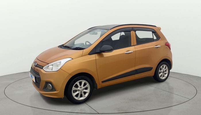 2015 Hyundai Grand i10 ASTA AT 1.2 KAPPA VTVT, Petrol, Automatic, 85,053 km, Left Front Diagonal