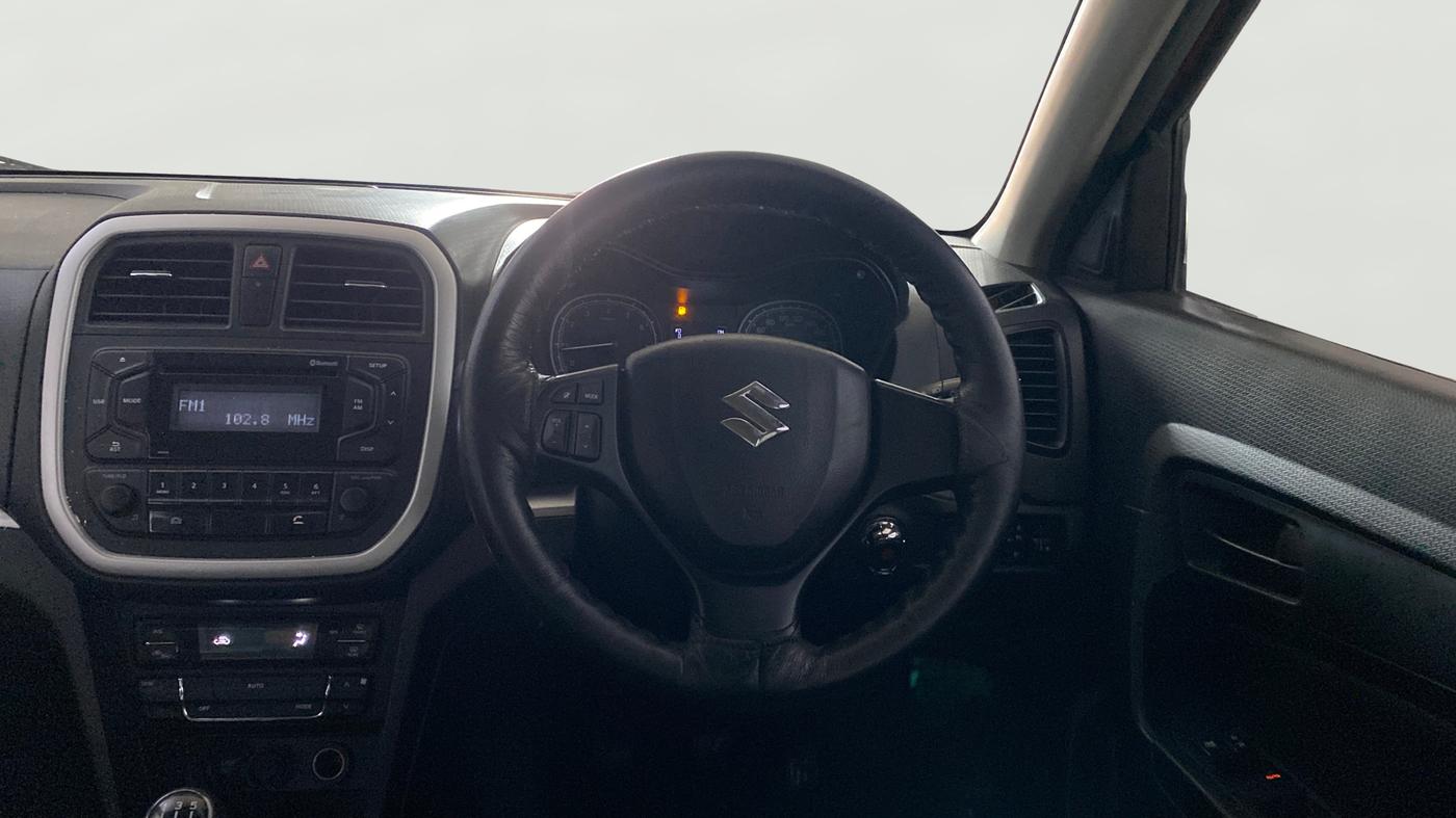 2021 Maruti Vitara Brezza VXI, Petrol, Manual, 38,673 km, Steering Wheel Close Up