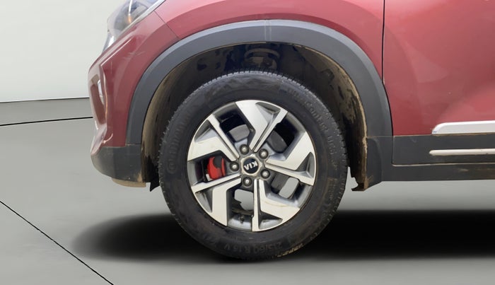 2021 KIA SONET HTX PLUS 1.0 IMT, Petrol, Manual, 50,123 km, Left Front Wheel