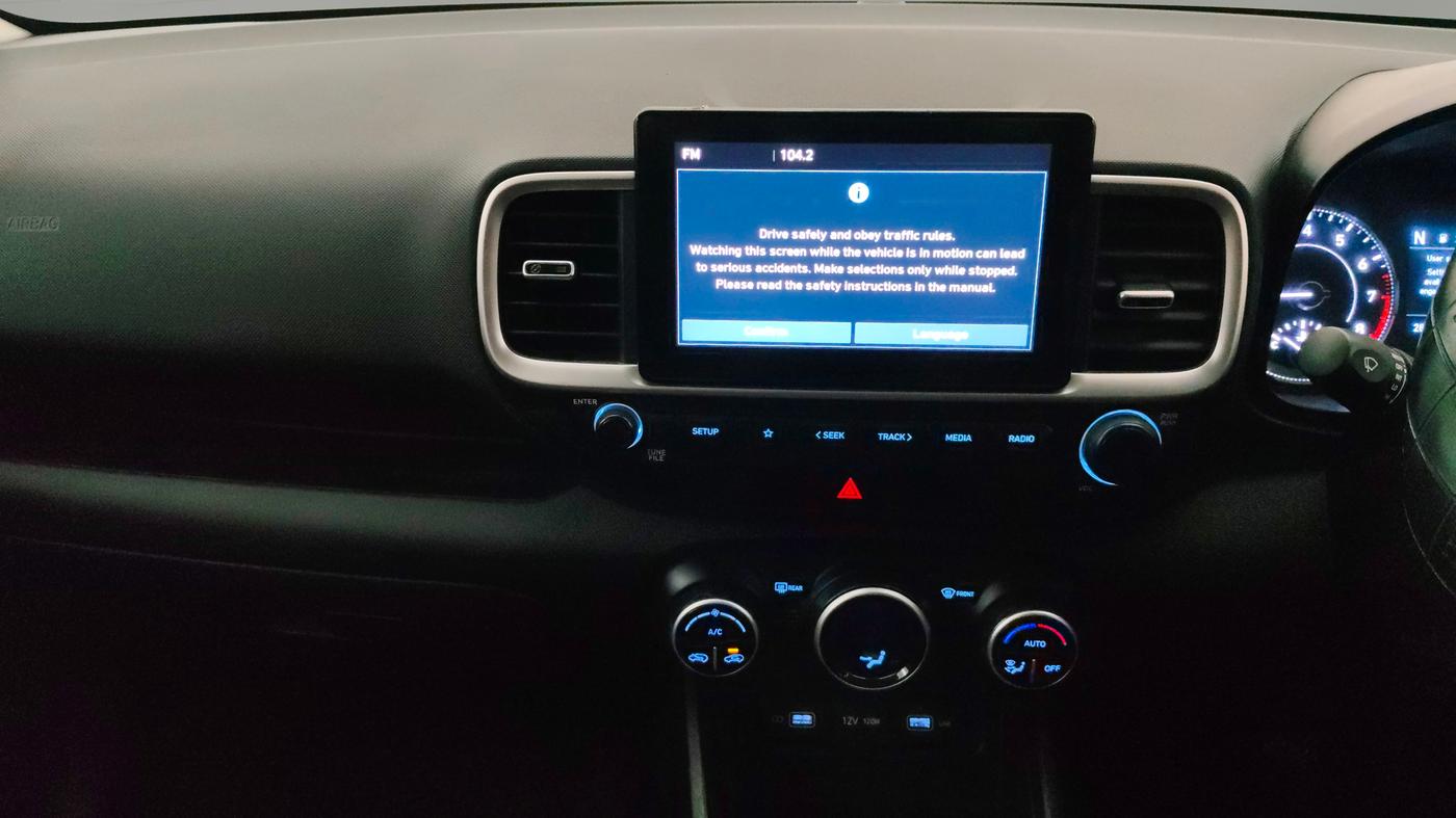 2021 Hyundai VENUE SX 1.0 TURBO IMT, Petrol, Manual, 64,954 km, Air Conditioner