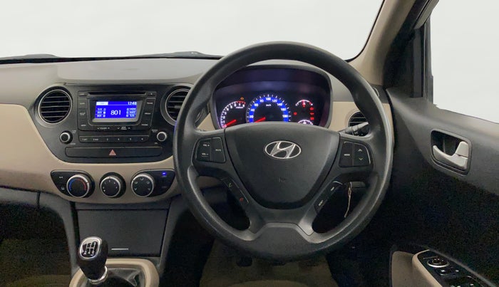 2014 Hyundai Xcent S (O) 1.2, Petrol, Manual, 68,104 km, Steering Wheel Close Up