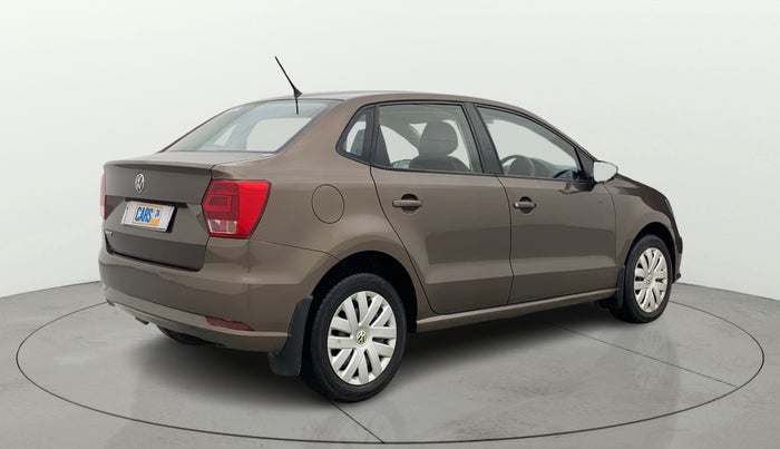 2018 Volkswagen Ameo COMFORTLINE 1.0L, Petrol, Manual, 74,402 km, Right Back Diagonal