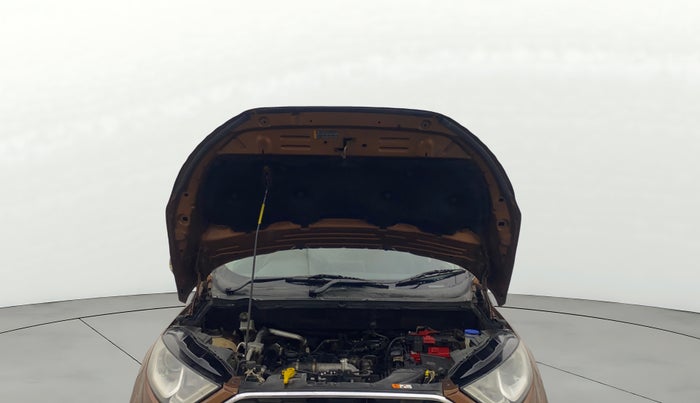 2018 Ford Ecosport TITANIUM + 1.5L DIESEL, Diesel, Manual, 1,32,691 km, Open Bonet