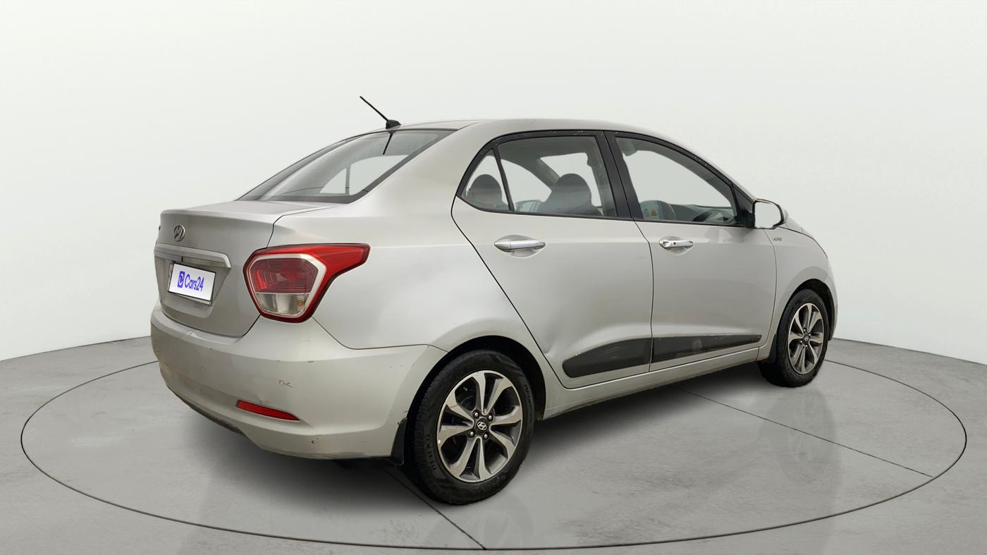 2014 Hyundai Xcent SX AT 1.2 (O), Petrol, Automatic, 88,057 km, Right Back Diagonal