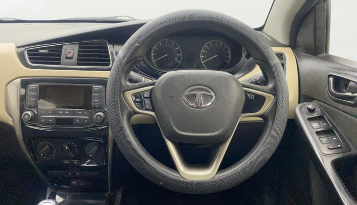 2014 Tata Zest XMA F-TRONIC DIESEL, Diesel, Automatic, 1,33,640 km, Steering Wheel Close Up