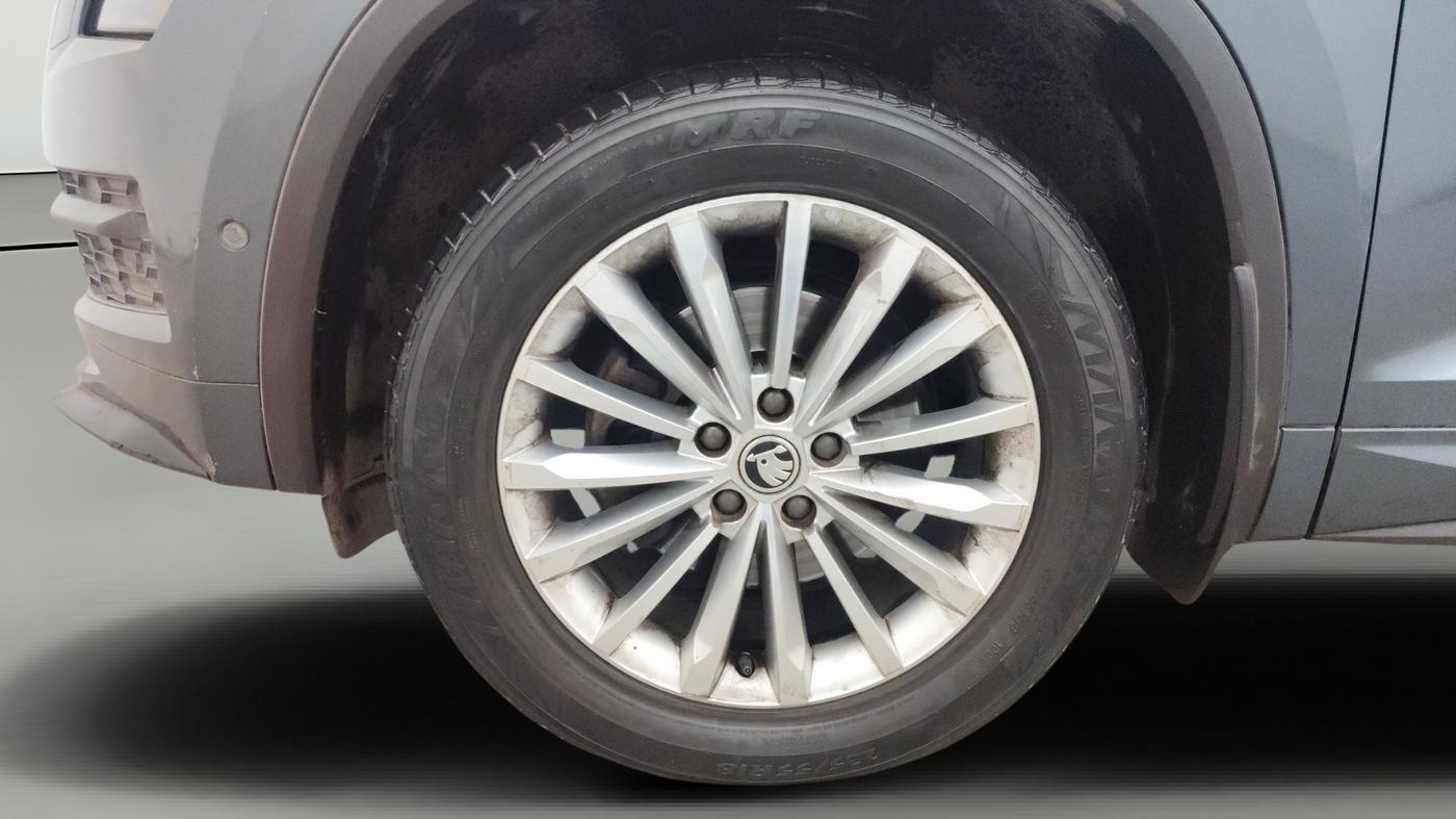 2019 Skoda Kodiaq L&K 2.0 TDI 4X4 AT, Diesel, Automatic, 1,42,183 km, Left Front Wheel