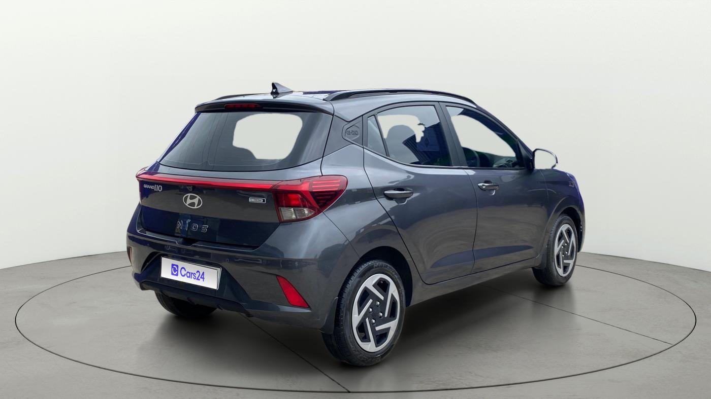 2025 Hyundai Grand i10 Sportz 1.2 Hy-CNG Duo, CNG, Manual, 26,420 km, Right Back Diagonal