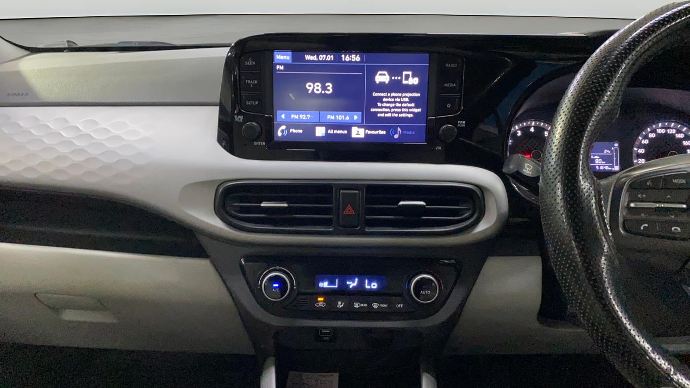 2022 Hyundai GRAND I10 NIOS SPORTZ 1.2 KAPPA VTVT CNG, CNG, Manual, 51,660 km, Air Conditioner