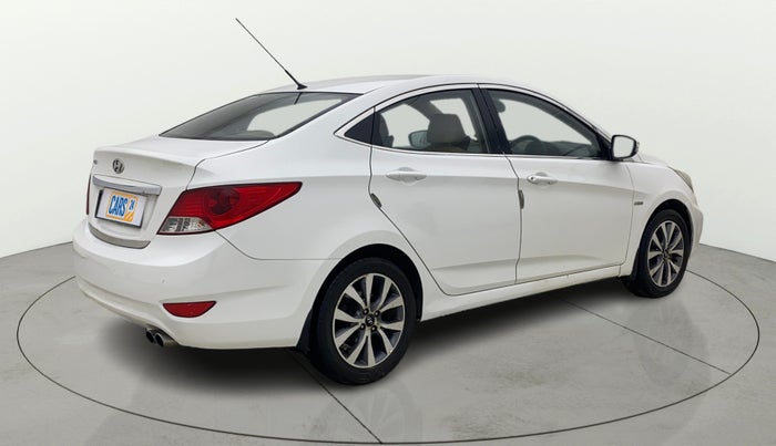 2014 Hyundai Verna FLUIDIC 1.4 CRDI CX, Diesel, Manual, 1,42,148 km, Right Back Diagonal