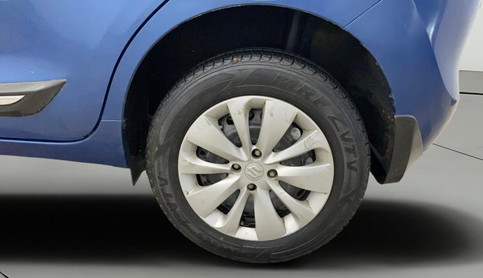 2017 Maruti Baleno DELTA PETROL 1.2, Petrol, Manual, 39,035 km, Left Rear Wheel