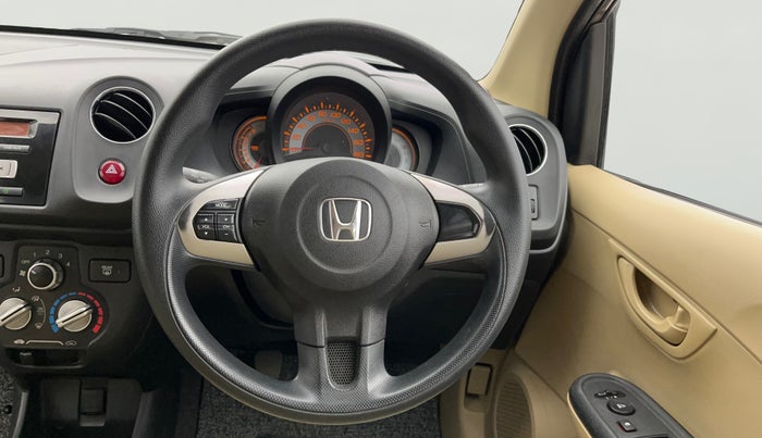 2014 Honda Brio S MT, Petrol, Manual, 29,286 km, Steering Wheel Close Up