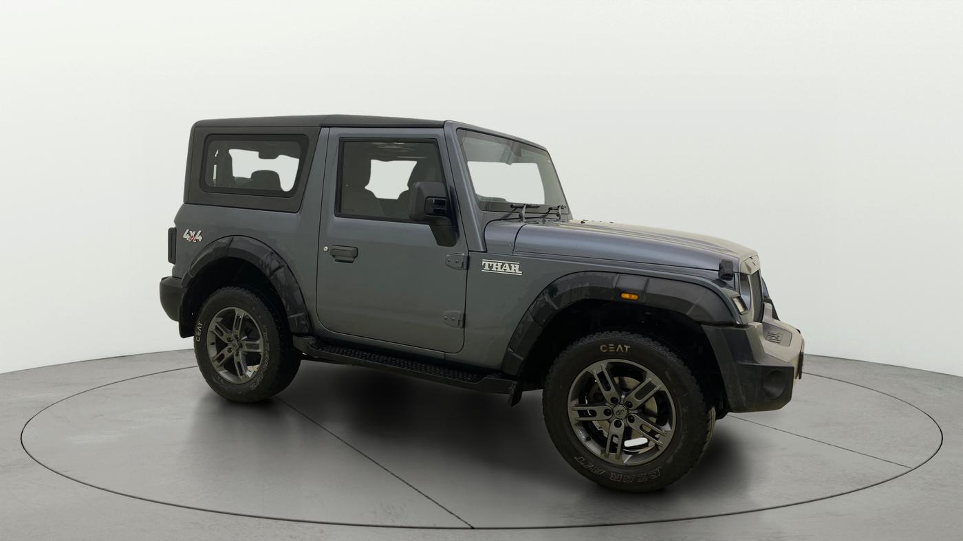 2021 Mahindra Thar LX PETROL HT 4WD AT, Petrol, Automatic, 33,928 km, Right Front Diagonal