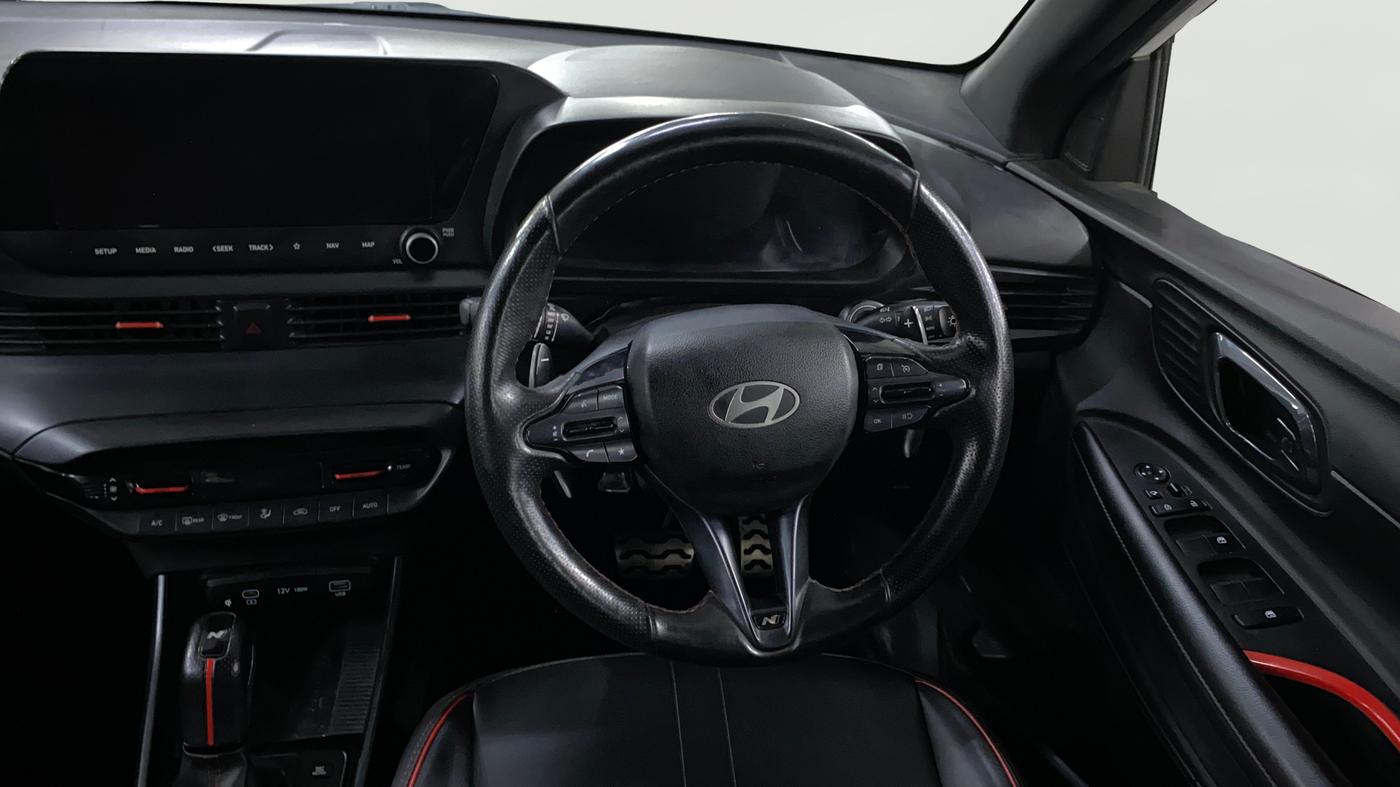 2023 Hyundai NEW I20 N LINE N8 1.0 TURBO DCT, Petrol, Automatic, 11,589 km, Steering Wheel Close Up