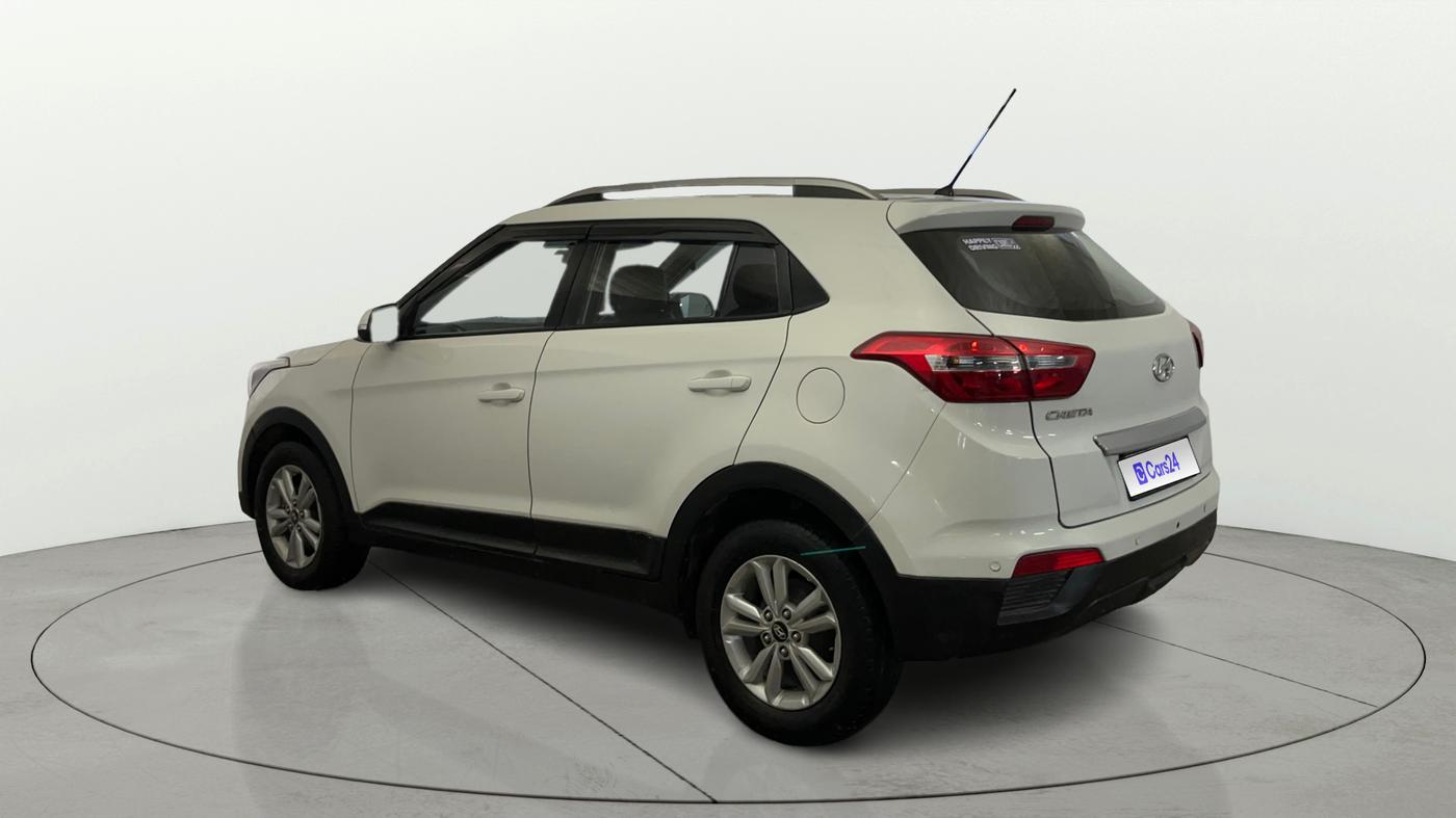 2017 Hyundai Creta E PLUS 1.6 PETROL, Petrol, Manual, 78,595 km, Left Back Diagonal