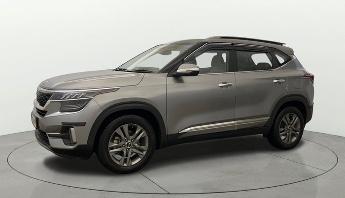 2020 KIA SELTOS HTX IVT 1.5 PETROL, Petrol, Automatic, 35,401 km, Left Front Diagonal