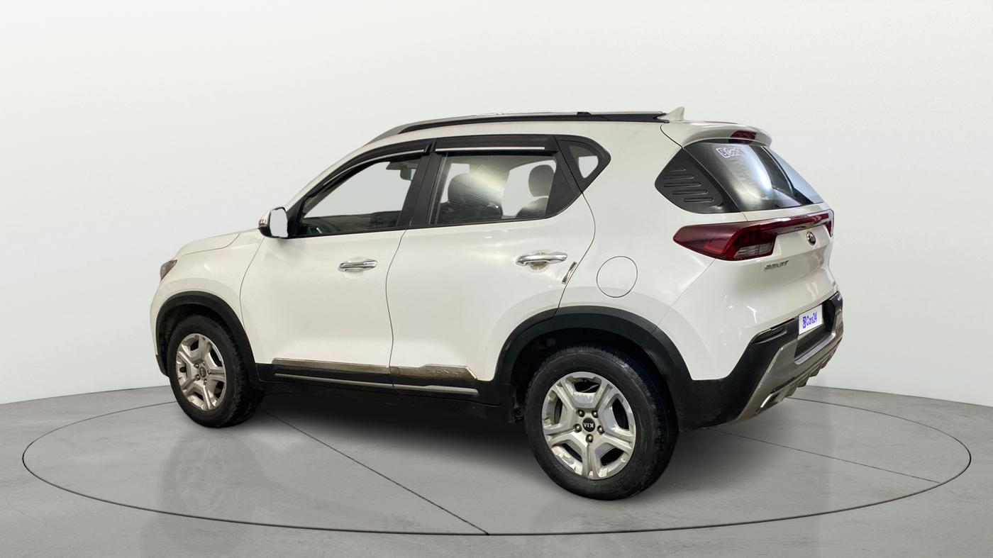 2021 KIA SONET HTX 1.0 IMT, Petrol, Manual, 91,501 km, Left Back Diagonal