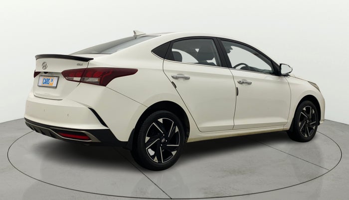 2022 Hyundai Verna SX (O)1.5 MPi, Petrol, Manual, 28,599 km, Right Back Diagonal