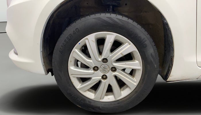 2015 Maruti Swift Dzire ZXI, Petrol, Manual, 1,05,566 km, Left Front Wheel
