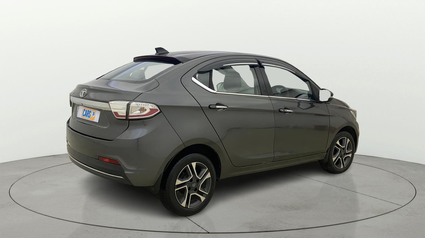 2020 Tata TIGOR XZA PLUS PETROL, Petrol, Automatic, 11,016 km, Right Back Diagonal