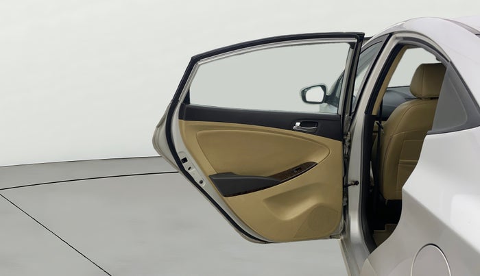 2013 Hyundai Verna FLUIDIC 1.6 VTVT SX OPT AT, Petrol, Automatic, 87,219 km, LHS Rear Door